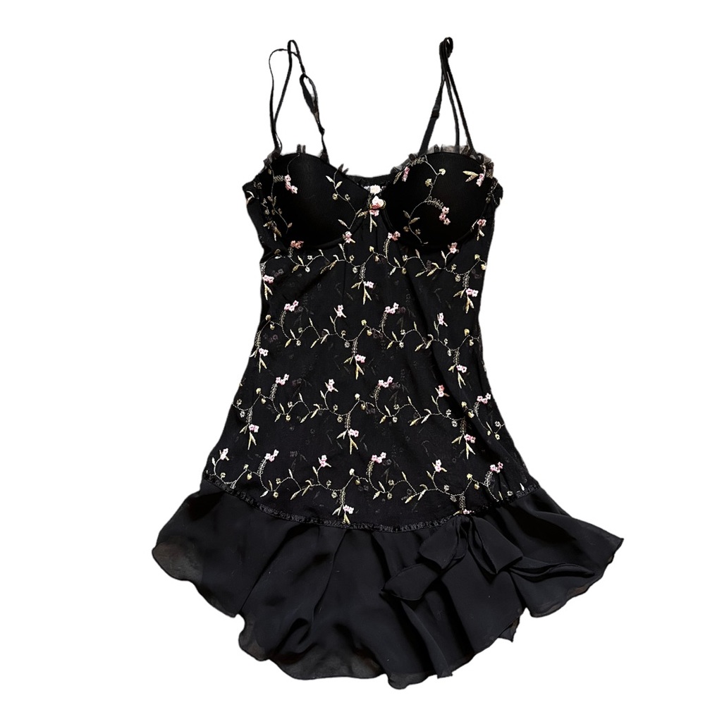 Floral babydoll lingerie